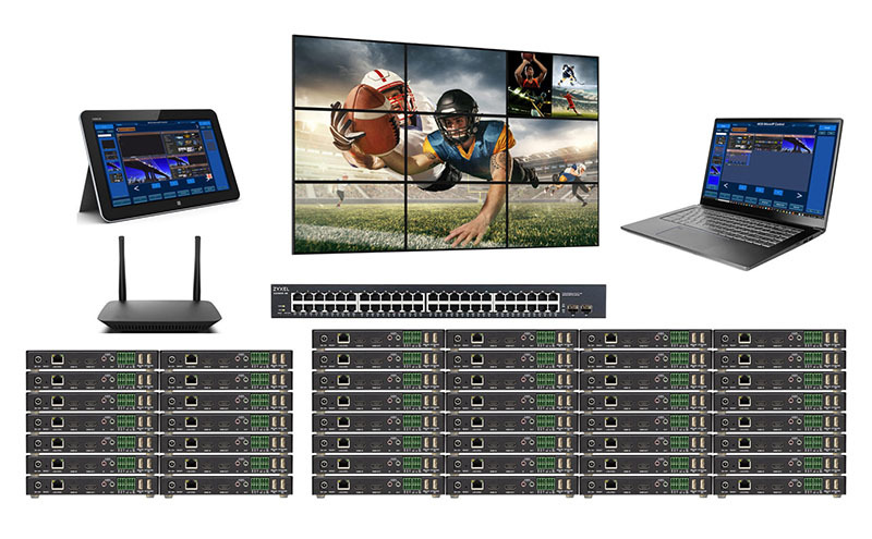 HDTV Supply Introduces 4K 30Hz AV over IP Matrix Switchers for High-Resolution Video Distribution